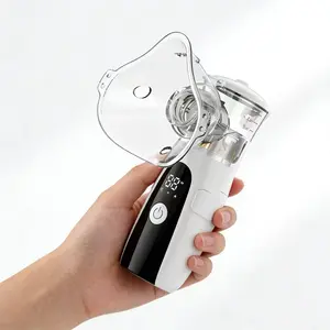 Portable handheld nebulizer, equipped with an intelligent digital display, suitable for both adults and children. Easy to carry, it can meet the breathing needs of family members and is suitable for use during travel. respiratory care Ultrasonic