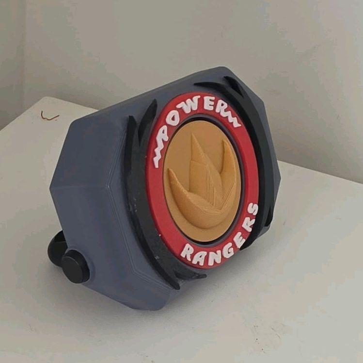 Power Rangers 3D Printed Morpher with Interchangeable Coins Collectible Display Collectible Figure