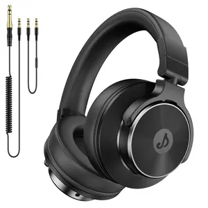 Over-Ear Headset – Universal Device Compatibility & Lifetime Tech Support, 50mm Drivers with Surround Bass, Dynamic Stereo Sound, Foldable Design for On-the-Go