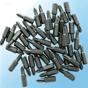 Drywall Screwdriver Bit#2 Phillips Reduced Tips 50-Pack, Impact Driver Bits for Drywall Screws, Reusable Magnetic Screwdriver Bit Tips with No Glue Needed,#2 Phillips Drywall Bit Tips for Screw Gun