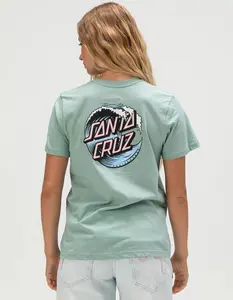 SANTA CRUZ Wave Dot Womens Tee