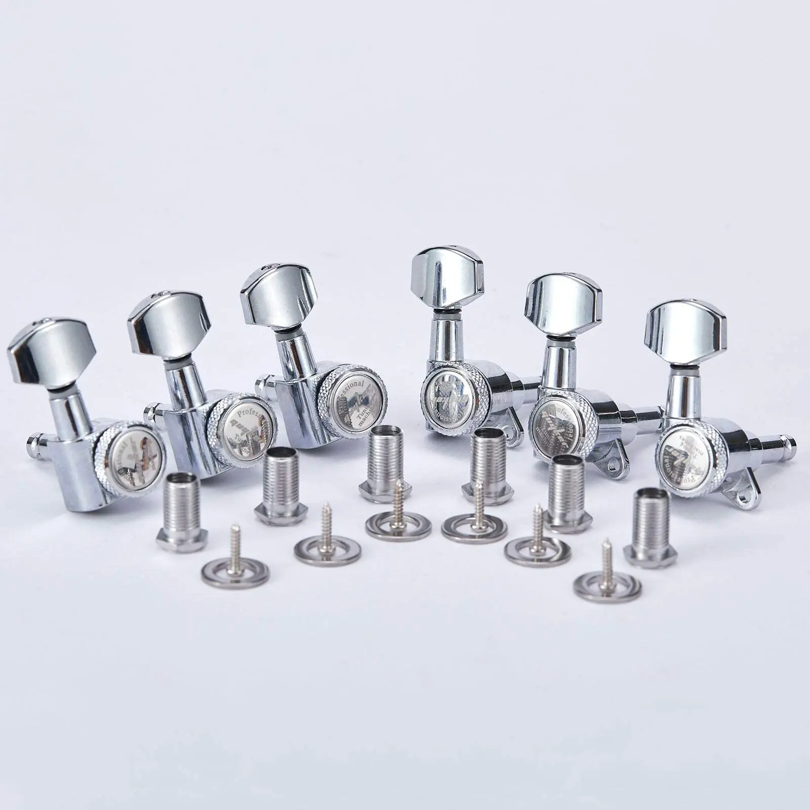 GK-07SP Lock String Guitar Machine Heads Tuners 3L+3R For 3Left & 3Right Hand Guitar