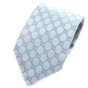 Pre-owned GUCCI Others Small Leather Goods GG pattern Silk Tie
