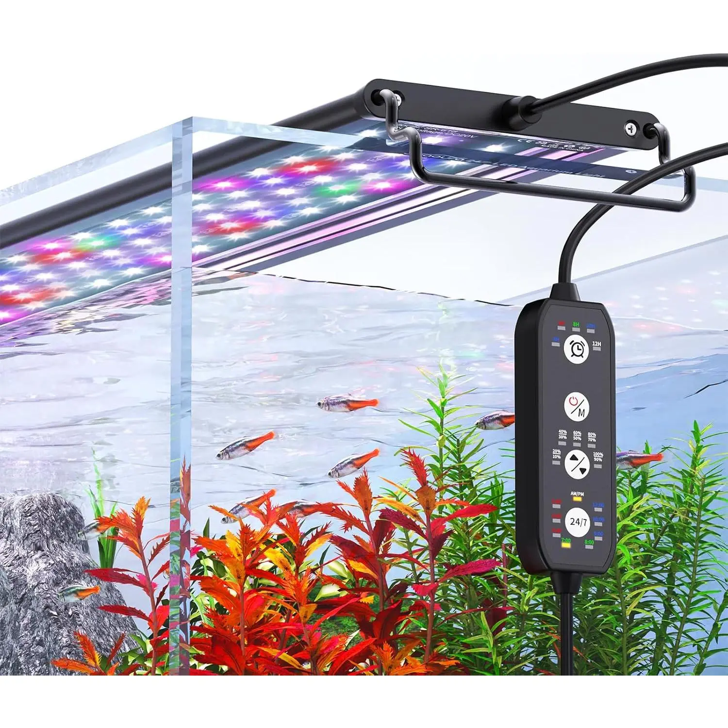 24W for 30-36 inch tank