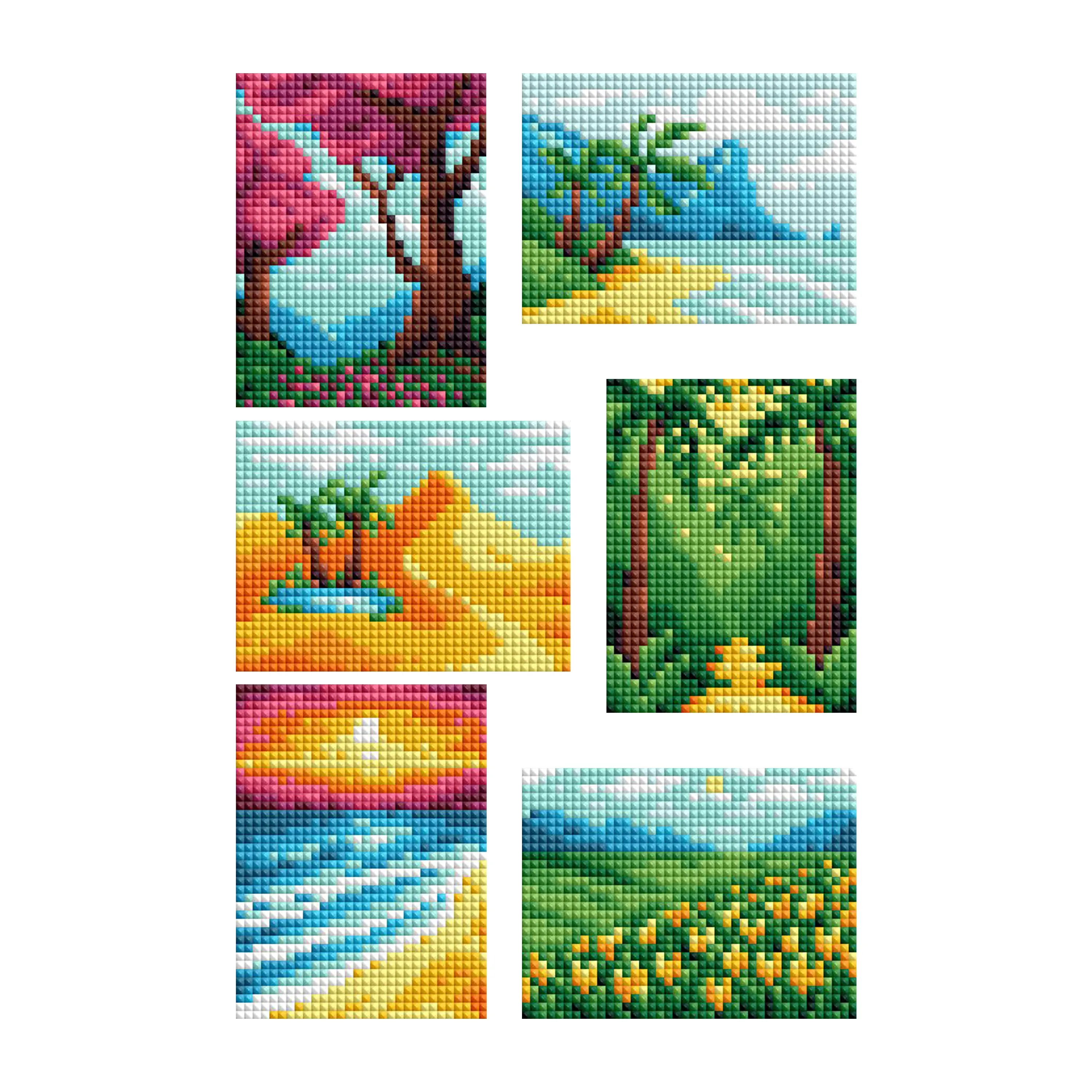 Diamond Art Club® Mini Dazzles™ - Wonders of Nature Part 1 Diamond Painting Kit