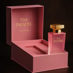 FRAIS ET FRAIS Pink Paradise Eau de Parfum 80ml – Amber Floral Perfume with Marigold, Jasmine, Cedarwood & Oakmoss – Long-Lasting Women’s Scent