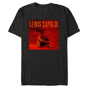Men's Lewis Capaldi Red Sky Cover T-Shirt