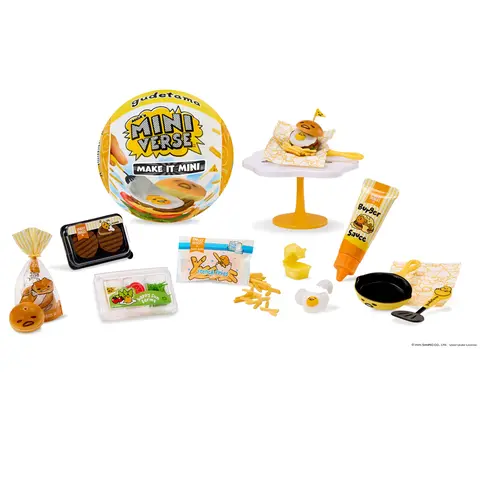 MGA's Miniverse Make It Mini Gudetama, SPECIAL EDITION, LIMITED EDITION, EXCLUSIVE 2-Pack