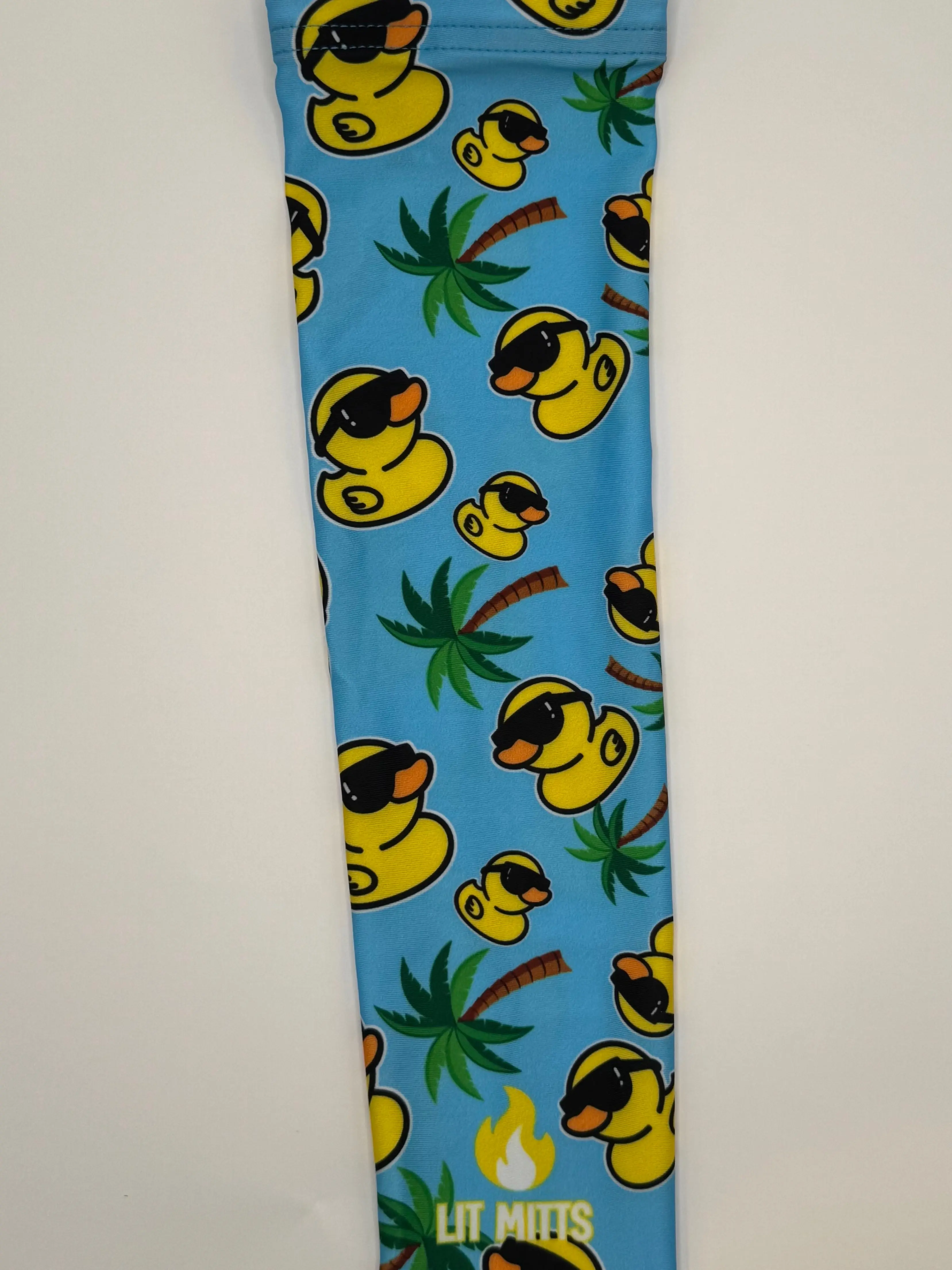 Lit Mitts Ducks on a Beach Arm Sleeve