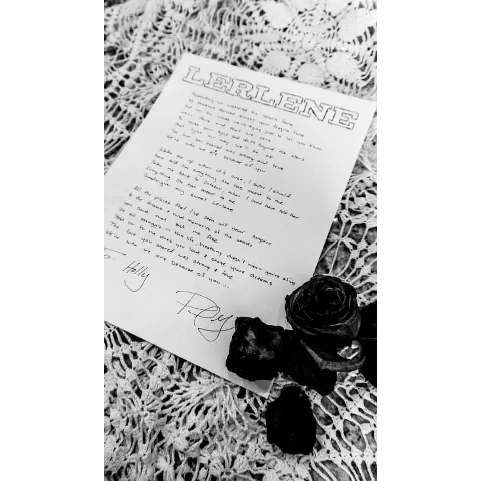 HANDWRITTEN 12 STONES LYRICS