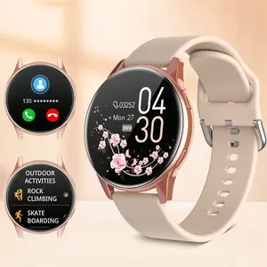 Smart Watch with Bluetooth-compatible Calling, Multi-Sport Modes, Message Alerts, Custom Wallpaper, Durable Gadget Watch Compatible with iPhone & Android