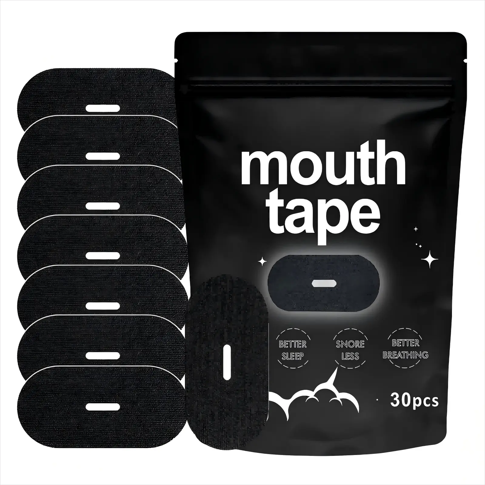 Comfortable Body Care Product,Anti-snoring Sleep Mouth Tape, Breathable Mouth Patches for Night Sleep, Ldeal Birthday Gift,SleepTape For Mouth,Travel