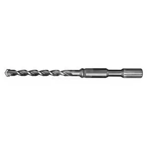 Milwaukee Tool 48-20-4100 Carbide-Tipped Spline Shank Drill Bit - Rotary & Hammer Compatible for Concrete Drilling, 1" Diam, 11" Usable Length, 16" OAL
