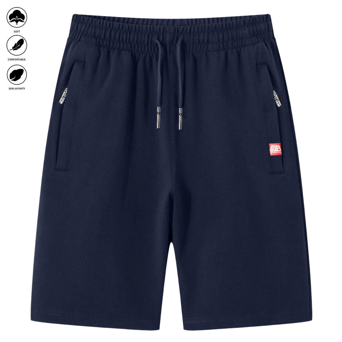 4-Piece Men's Casual Breathable Summer Sports Shorts with Pullstring and Zipper for Beach Outdoor Activities Cycling Daily Wear,summerwins