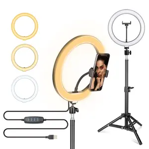 10-inch Ring Light with stand