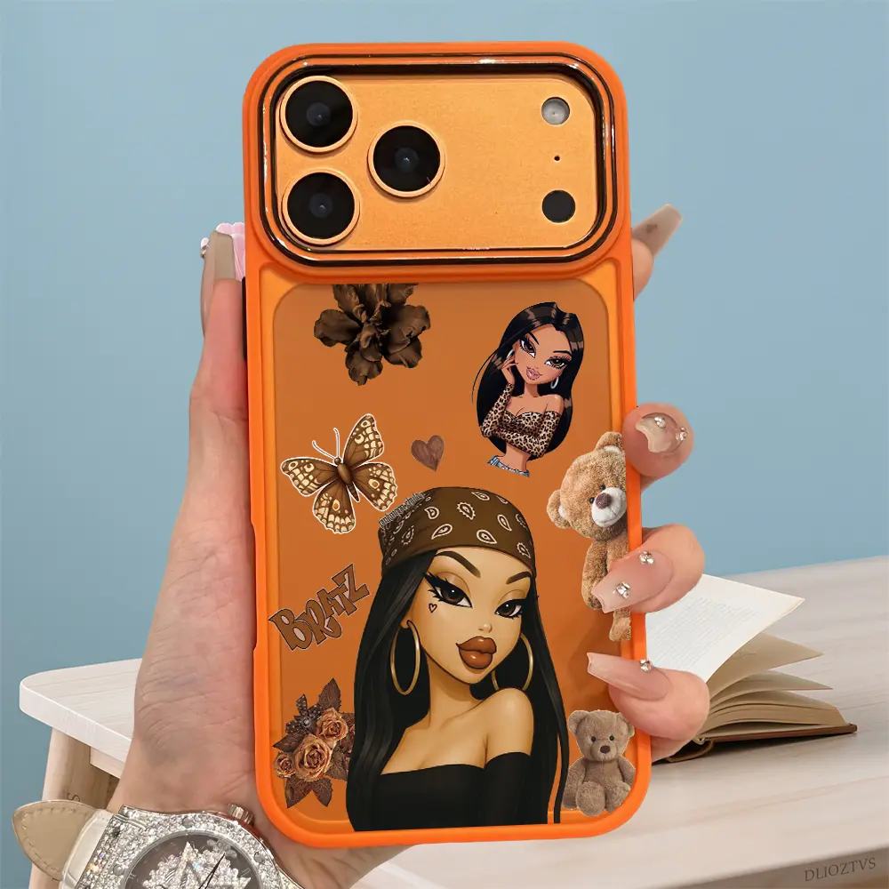 Cute Bratz Girls Pattern Phone Case for iPhone 17 Pro Max 17Air 16