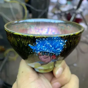 Master's handmade tea cup made by lacquer master
