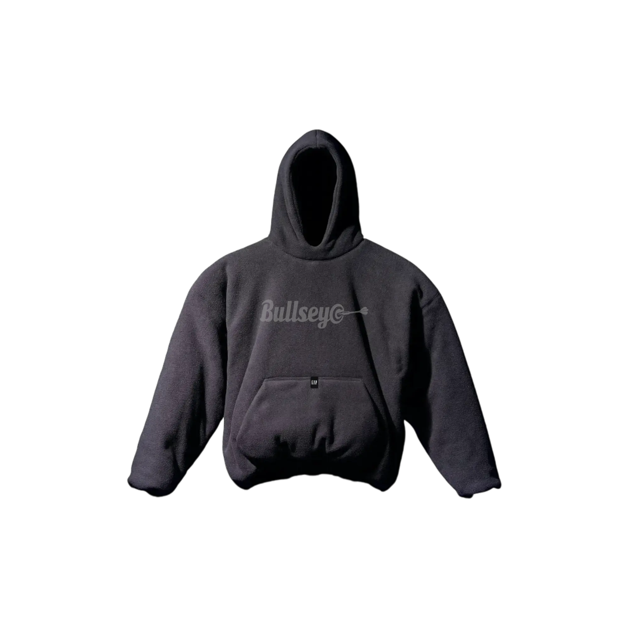 Yeezy Gap Polar Fleece Black Padded Hoodie