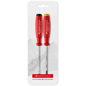 PB Swiss Tools PB 8260.CN SwissGrip Screwdriver Set, 2-Component, 2pcs