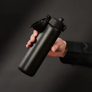 Ion8 20oz Stainless Steel Leak-Proof Water Bottle | Flip-Top, Travel Friendly, BPA-Free