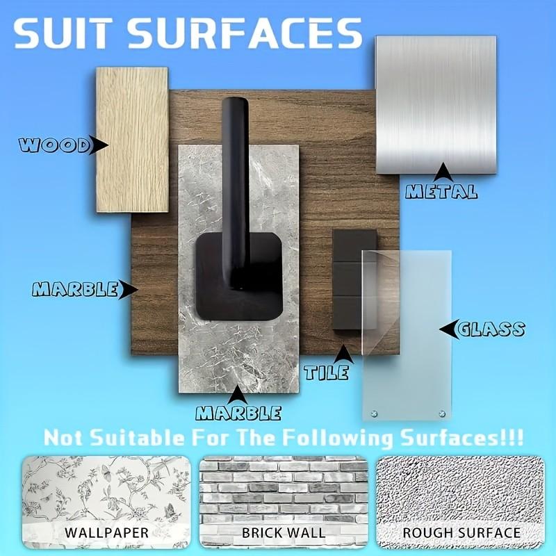 No-Drill Adhesive Hooks for Hat and Kitchen Towel Storage, Versatile Wall Organizer for Home Office Bathroom Kitchen Decor, Self Adhesive Hooks