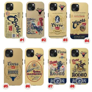 COORS RODEO COWBOY COLLECTION Tough Phone Case for iPhone 16 15 14 13 12 11 Pro Plus Pro Max X XS XR iPhone 8 7 SE samsung Galaxy S24 23 24 22 21 iPhone Case samsung case