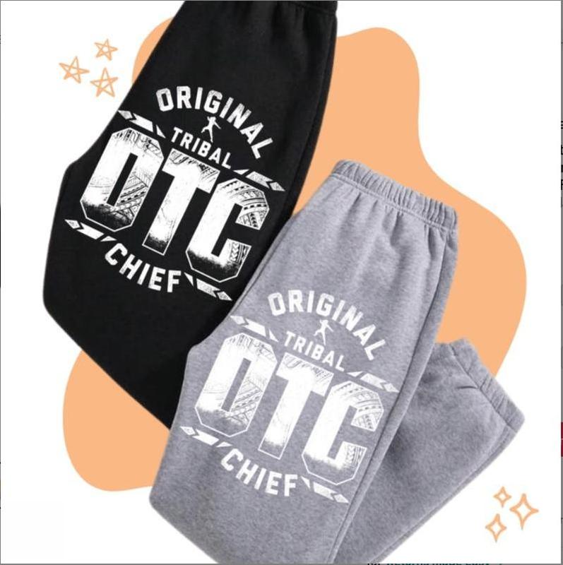 WWE Roman Reigns OTC 10 Star Sweatpants - Unisex Tribal Chief Design for Men & Women - Comfortable & Stylish Casual Wear - Perfect Gift for Fans - Heavy Blend Joggers with Classic Fit and Covered Elastic Waistband