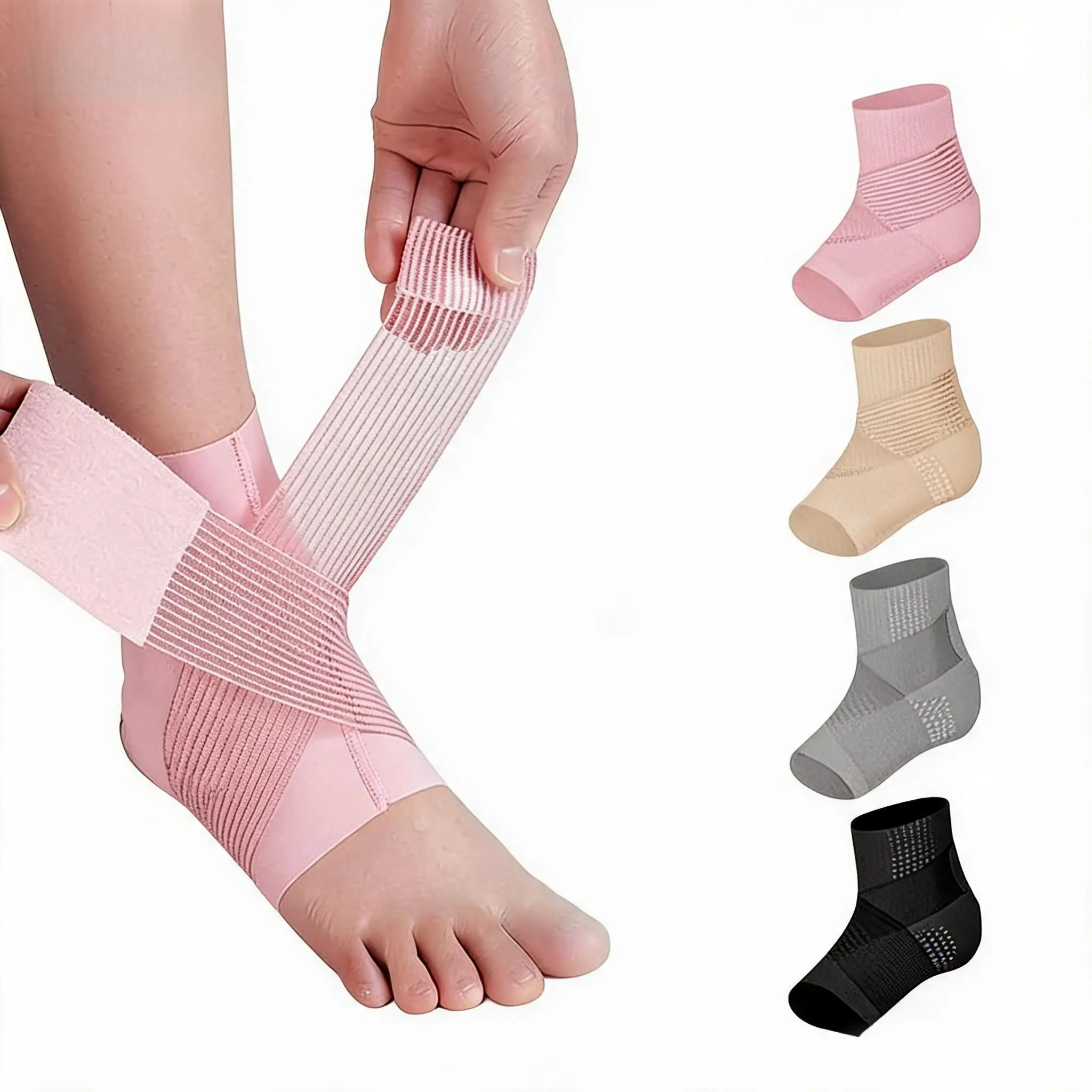Sports Ankle Brace with Stable Compression & Anti-Slip Dots, Protect Your Ankles During Exercise
