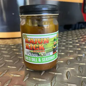 Pickled okra (Mild)