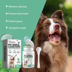 Yegbong Dog Toothpaste Uses Teeth to Clean Teeth. Gentle Formula Freshens Breath and Protects Your Pet's Oral Health. Toothpaste for Cleaning Dog Teeth. summervibes