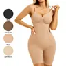 YUCOLEN Women's Seamless Shapewear Bodysuit Tummy Control Butt Lifter Back Pull-Down Bodysuit Everyday Wear for Women,sohochic