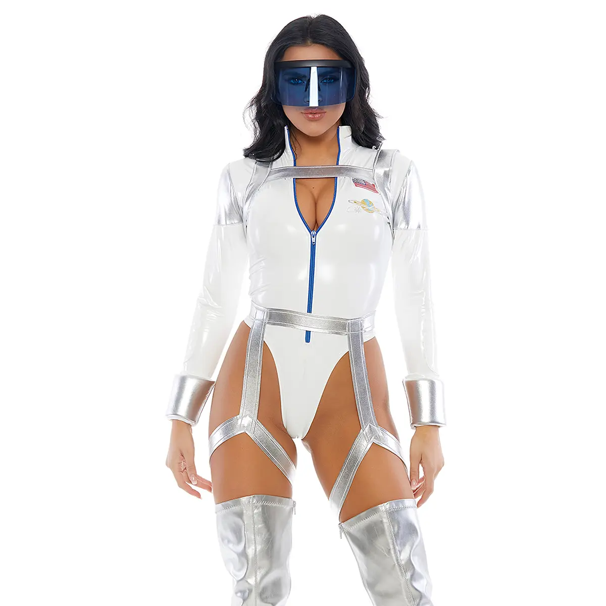Forplay Women's Halloween Blast Off 4-Piece Women's Sexy Movie Character Costume