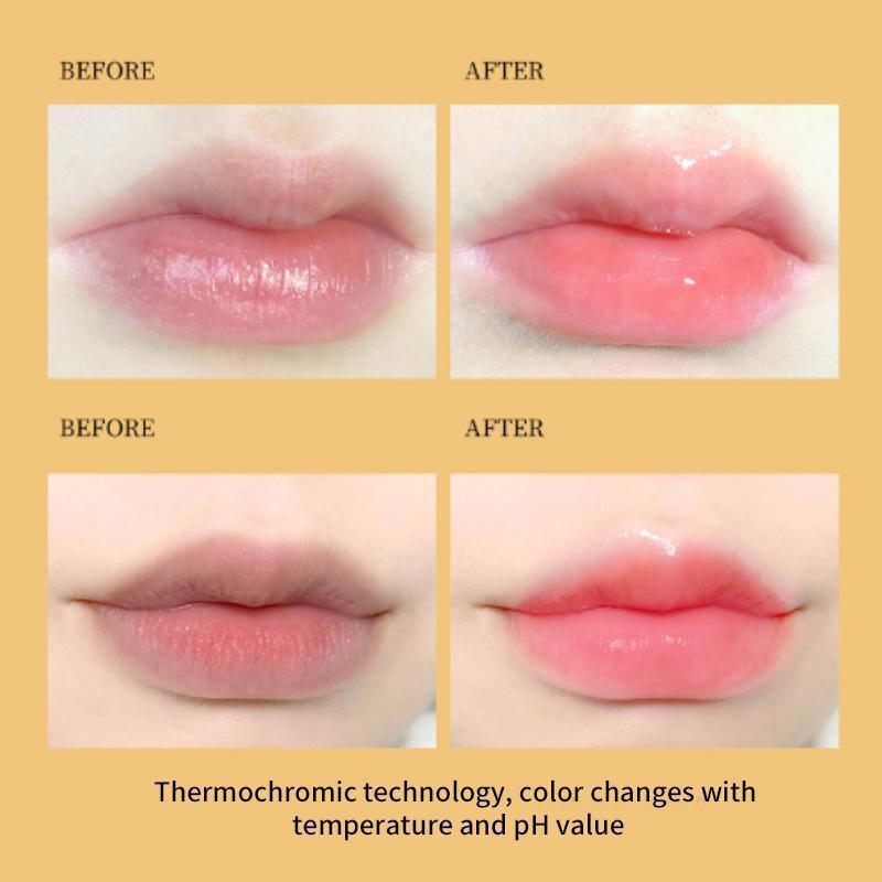 Petals Flowers Jelly Color Changing Lip Balm, Jelly Flower Crystal Lipstick Set, Moisturizing Glossy Hypoallergenic Temperature-Changing Tinted Lip Balm, Magic Color Changing Lip Gloss for All Skin Types Including Sensitive Skin, Sensitive