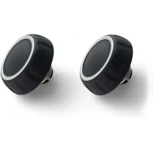 Porsche CDR24 Radio Rotary Button Knob Set for 997 Cayman Boxster 987 Part NO. 9976459130 Durable Touch Heat & UV Resistant Upgrade