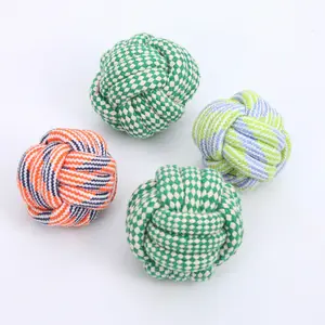 Cotton Rope Chew Ball for Dogs and Cats, 5 cm