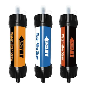 Outdoor water purifier portable ultrafiltration membrane direct drinking filter straw wild survival emergency water filter