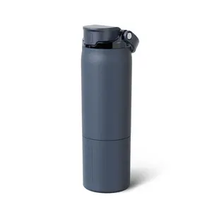 BruMate 25fl oz Stainless Steel Rise Water Bottle - Nightfall Blue