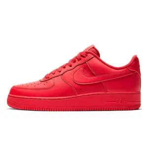 Men's Nike Air Force 1 '07 LV8 1 "Triple Red" University Red (CW6999 600)
