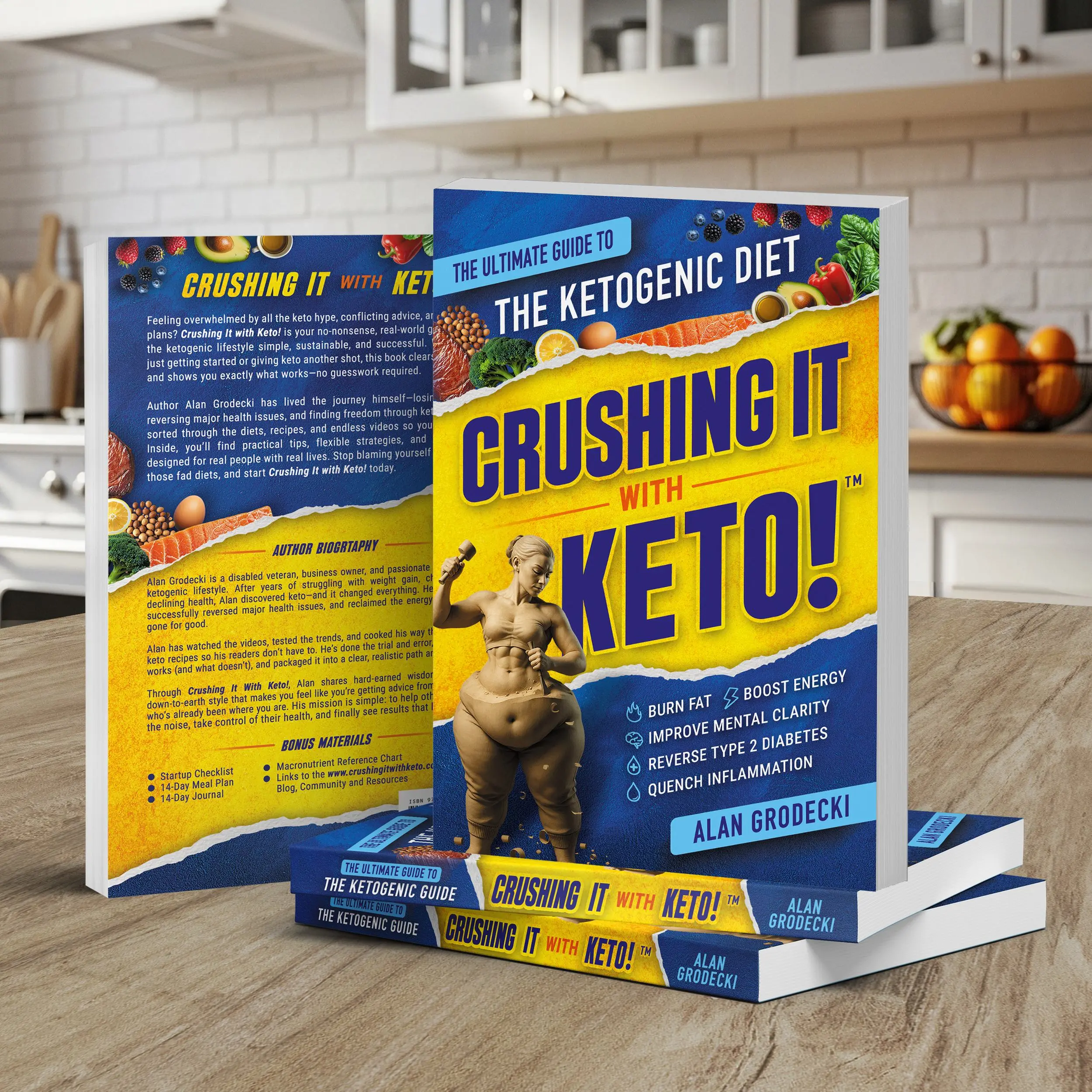 Crushing It With Keto!  The Ultimate Guide to the Ketogenic Diet