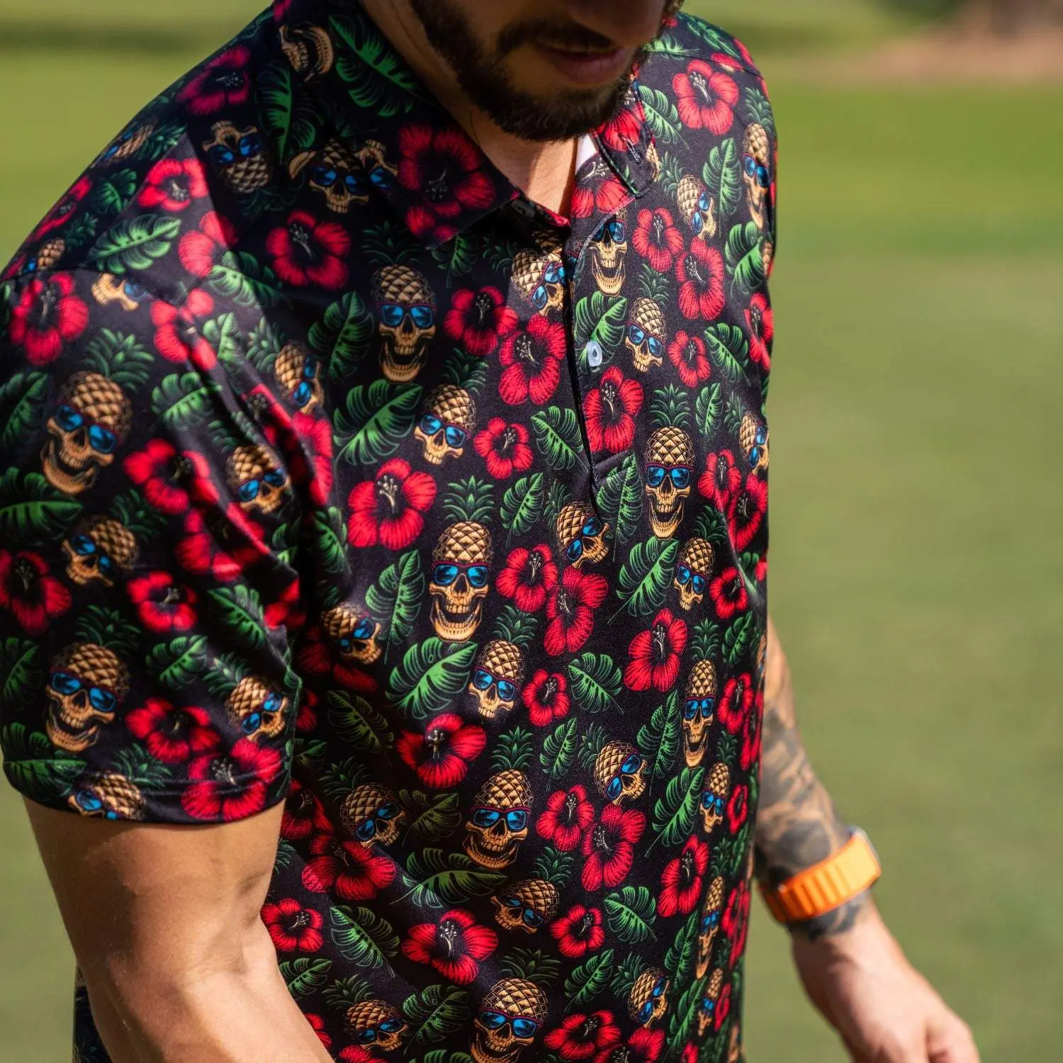 Pirate Pineapple Everyday Polo - TikTok Shop