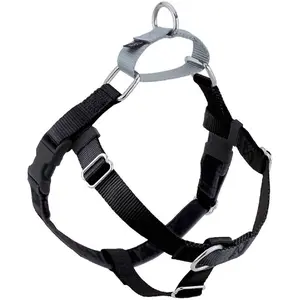 Freedom No-Pull Dog Harness — Black