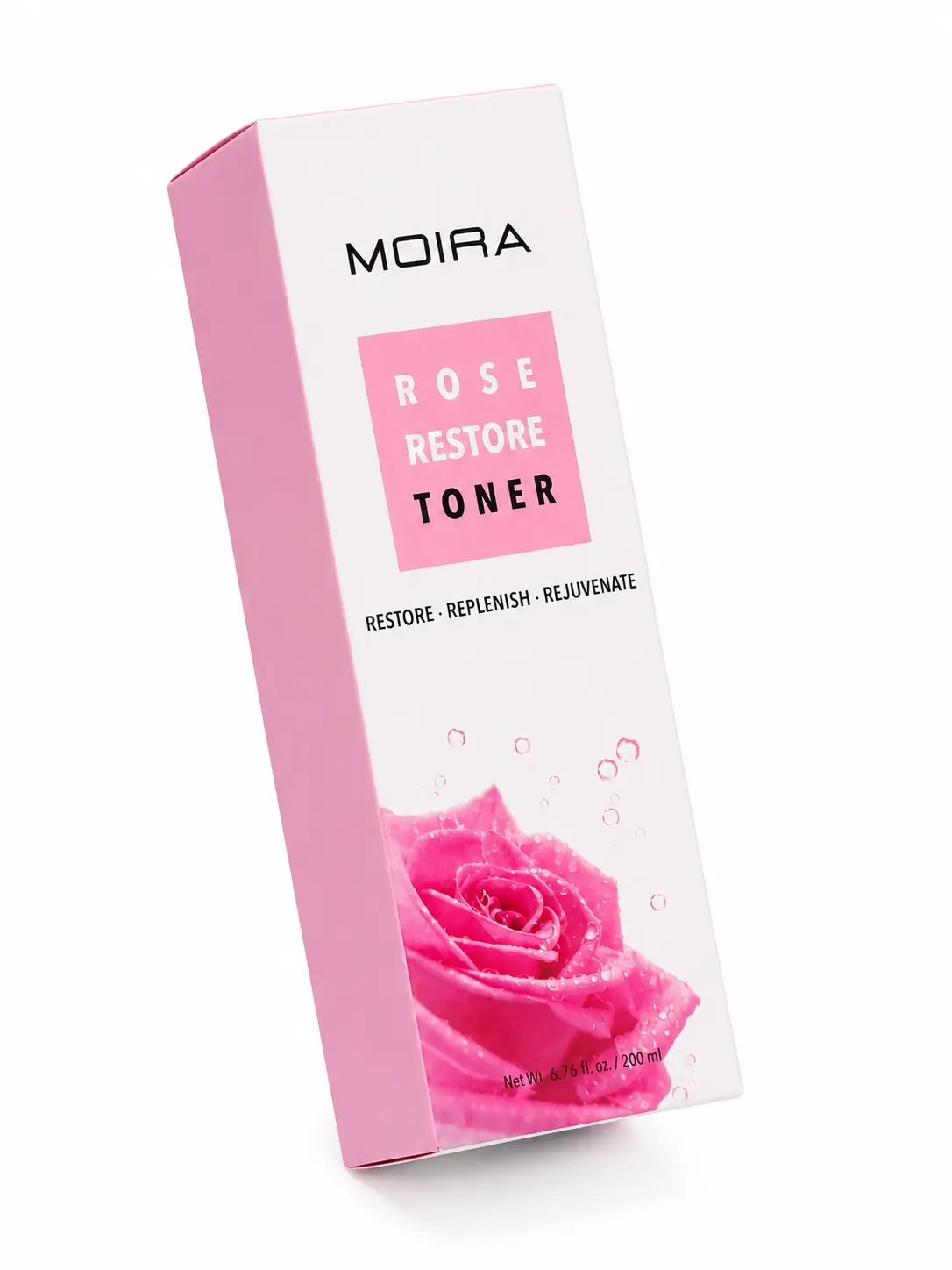 MOIRA Rose Restore Toner Hydrating Facial Toner with Rose Extract for Soft Smooth and Radiant Skin 200ml