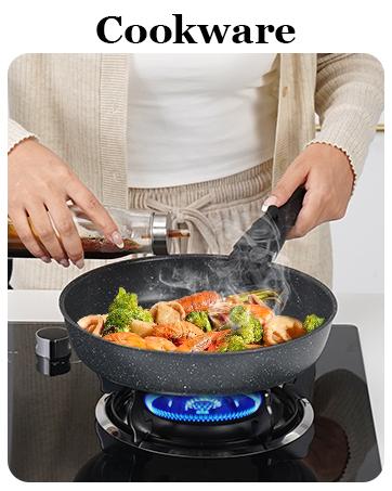 SODAY 15pcs Pots and Pans Set Non Stick, Cookware Sets with Detachable Handle, Nonstick RV Kitchen Cooking Set Removable Handles, Oven Safe,Stackable, Frying, Kitchenware,stock up on specials,TikTokShopBlackFriday