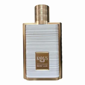 Karus Secret Musk Eau de Parfum - Luxurious White & Gold Fragrance for Men & Women - 100ml