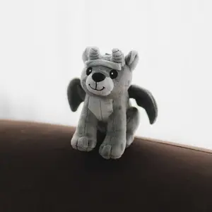 Bartholomew Gargoyle Plush Bag Charm Keychain – Gothic Bookish Accessory