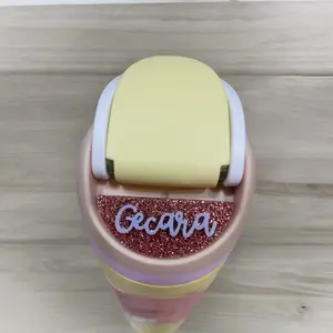 Tumbler Nameplate-Freesip lid 16, 24, 32 & 40oz - Enter name in order comments accessory