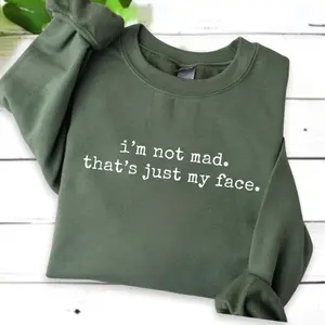 Comfort Colors I'm Not Mad That's Just My Face Shirt - Sarcasm Tee 9X1