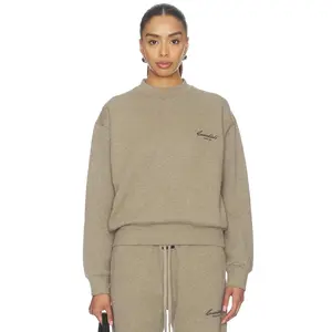 Fear of God ESSENTIALS Classic Crewneck Sweatshirt in Homestead Heather