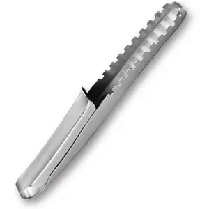 Fish Scaler, Thickened Stainless Steel Fish Scale Remover, Efficient Fish Scaler Remover No Mess, Sturdy Fish Descaler Tool with Non-Slip Handle,Fish Scaler Tool,Fish Cleaner,Fish Scraper