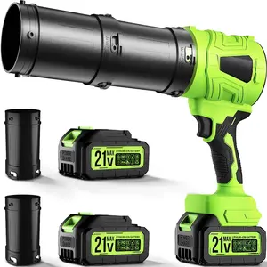 Leaf Blower Cordless with  and Charger, Cordless Leaf Blower with 2-Pack 20V , Variable Speed, Extended Nozzle; Handheld Blower for Lawn Care, , Patio, Dust